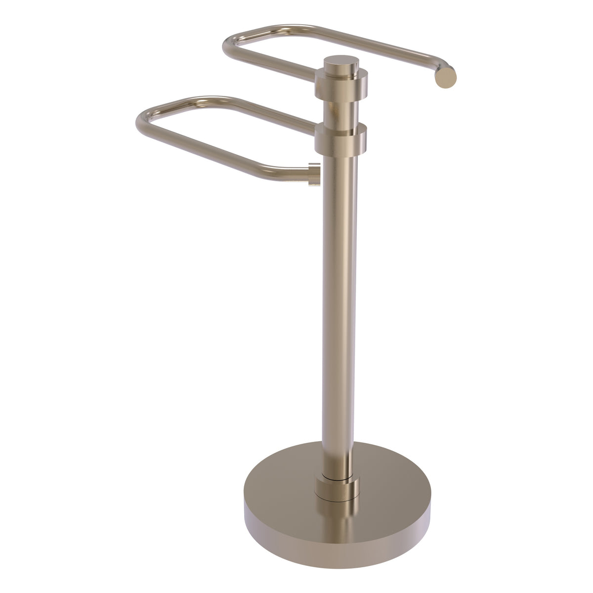 Freestanding Two Arm Guest Towel Valet