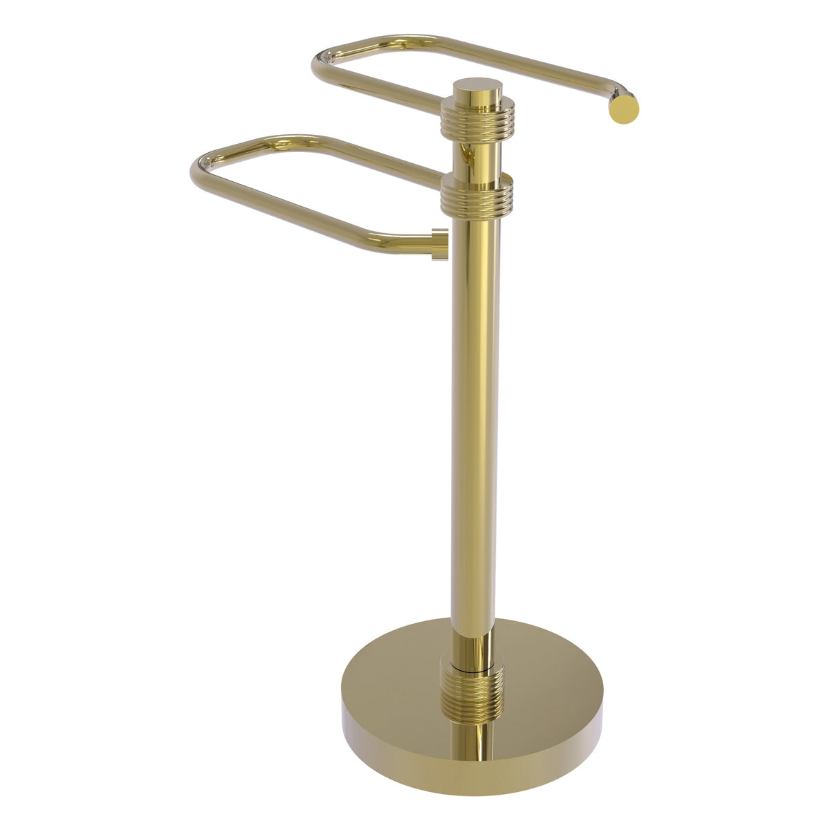 Freestanding Two Arm Guest Towel Valet