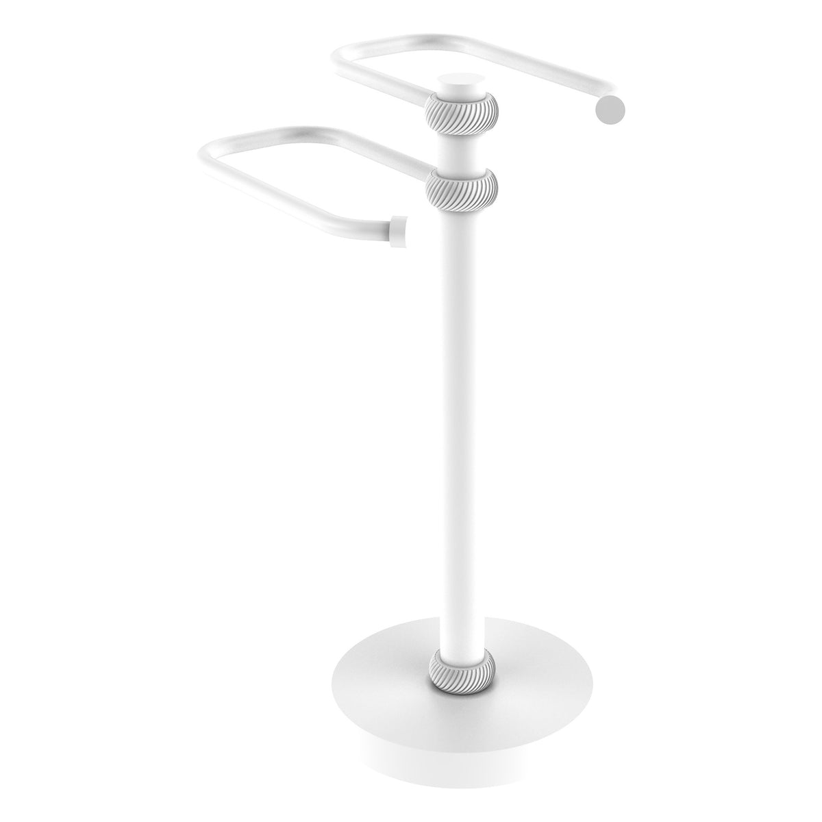 Freestanding Two Arm Guest Towel Valet