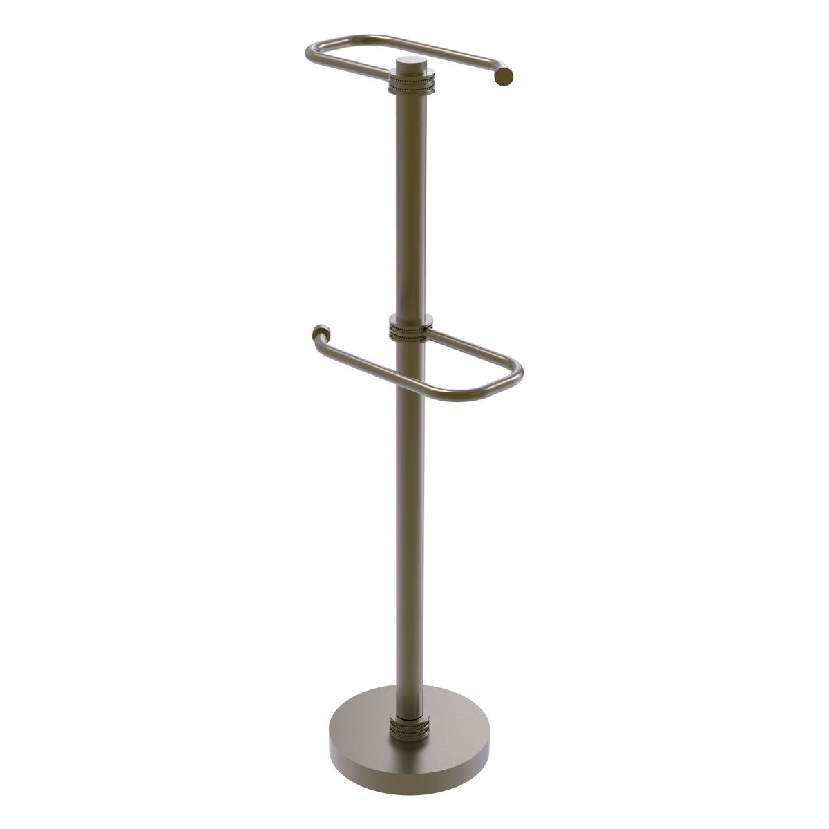 Freestanding Two Roll Toilet Tissue Stand