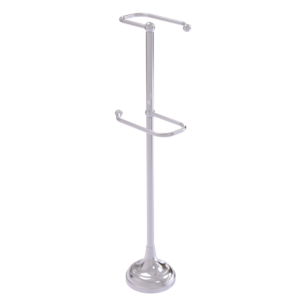 Freestanding Two Roll Toilet Tissue Stand