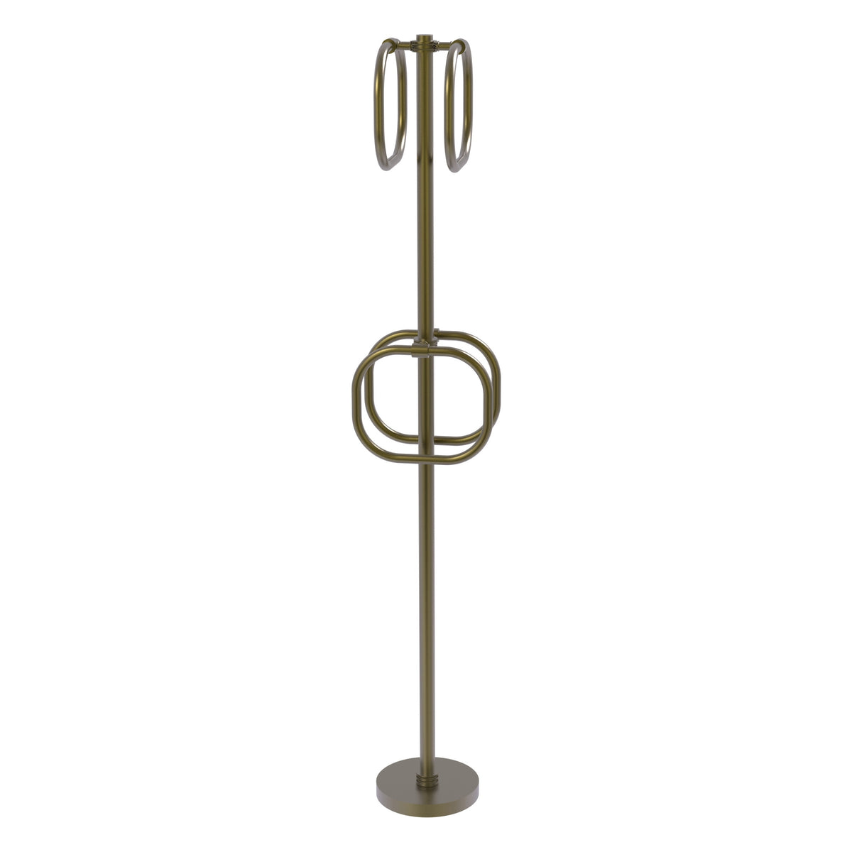 Towel Stand with 4 Integrated Towel Rings