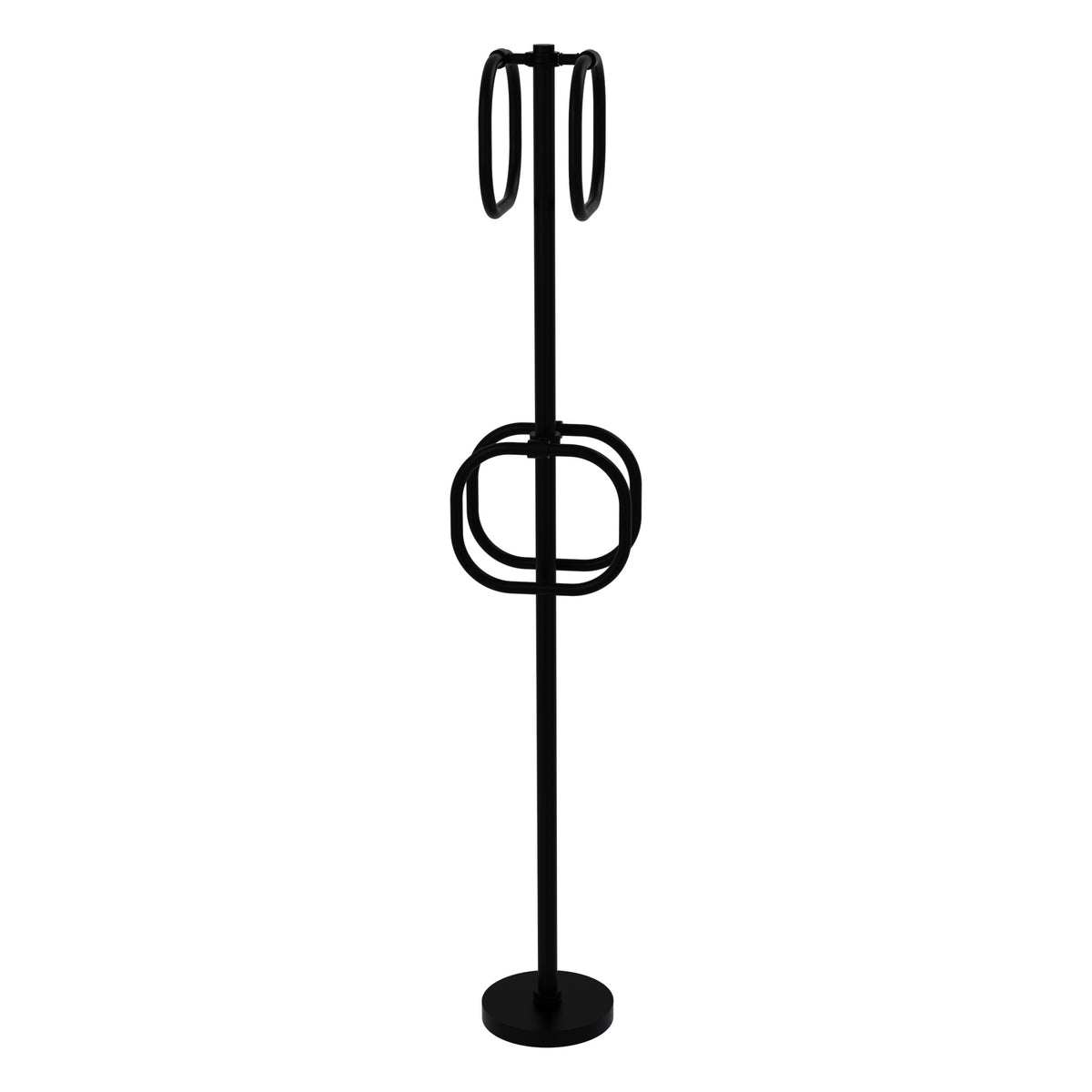 Towel Stand with 4 Integrated Towel Rings