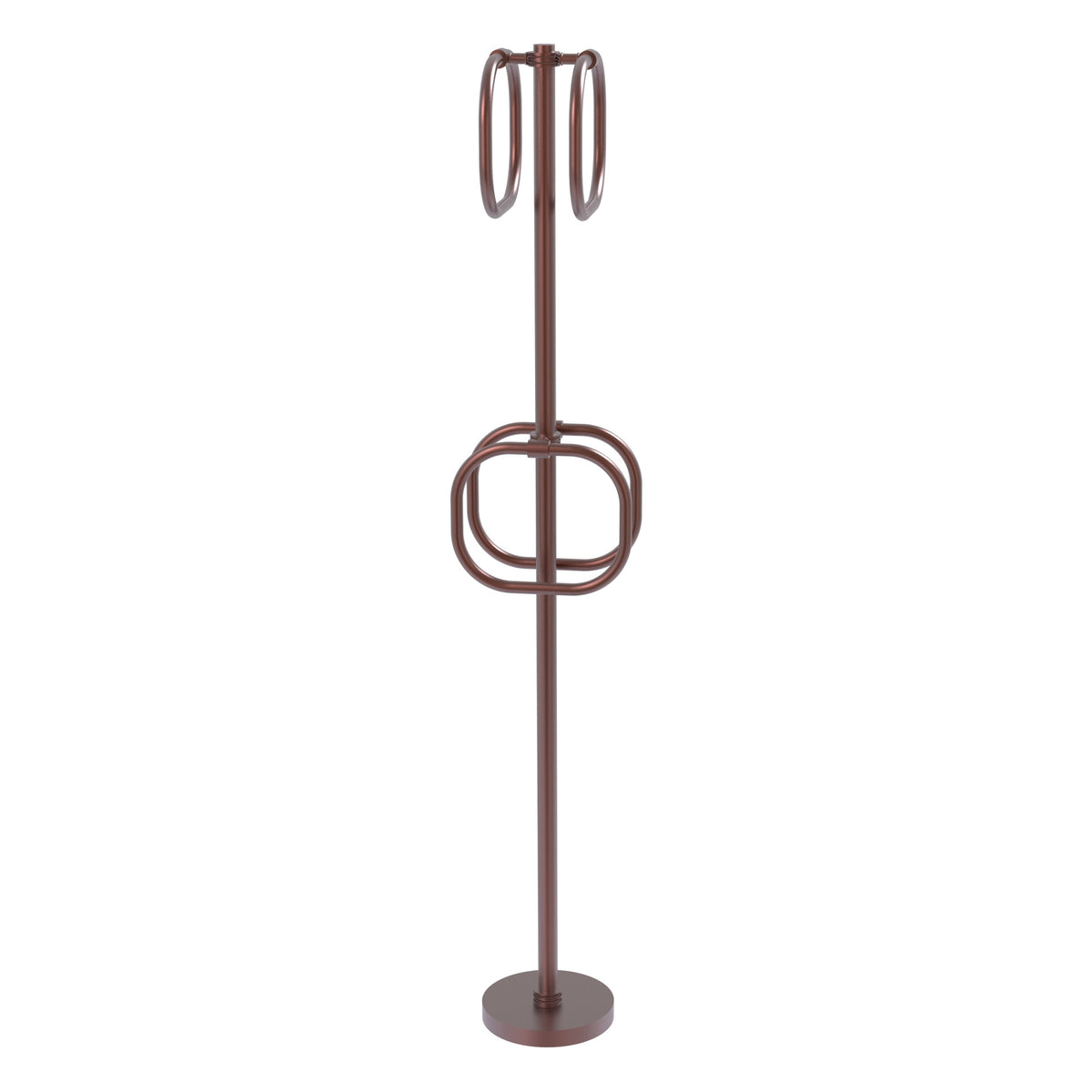 Towel Stand with 4 Integrated Towel Rings