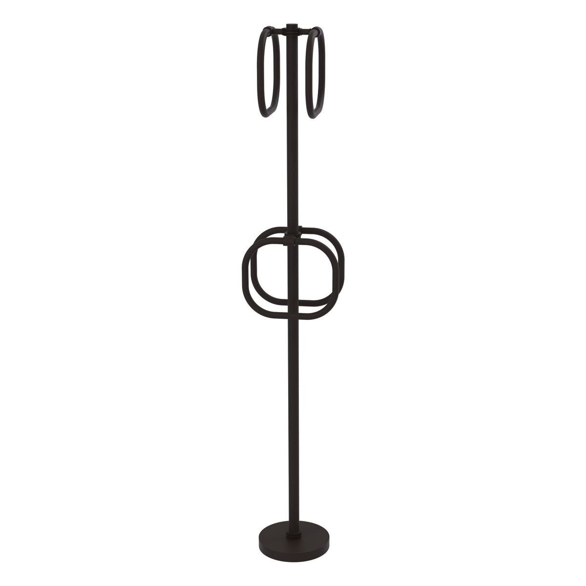 Towel Stand with 4 Integrated Towel Rings
