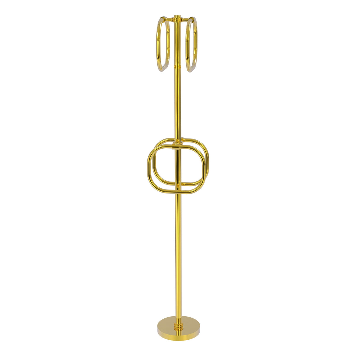 Towel Stand with 4 Integrated Towel Rings