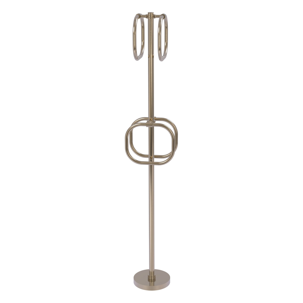 Towel Stand with 4 Integrated Towel Rings