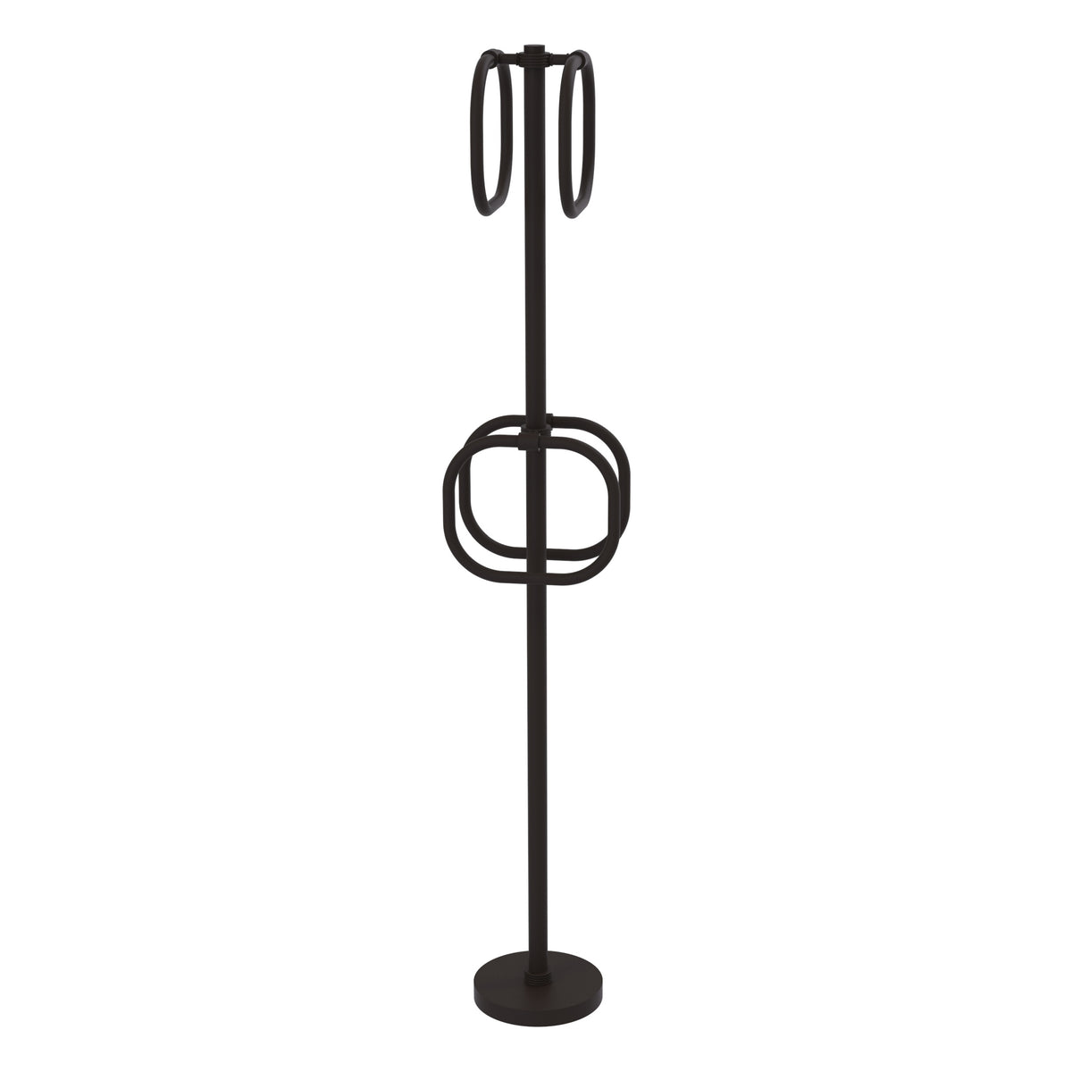 Towel Stand with 4 Integrated Towel Rings