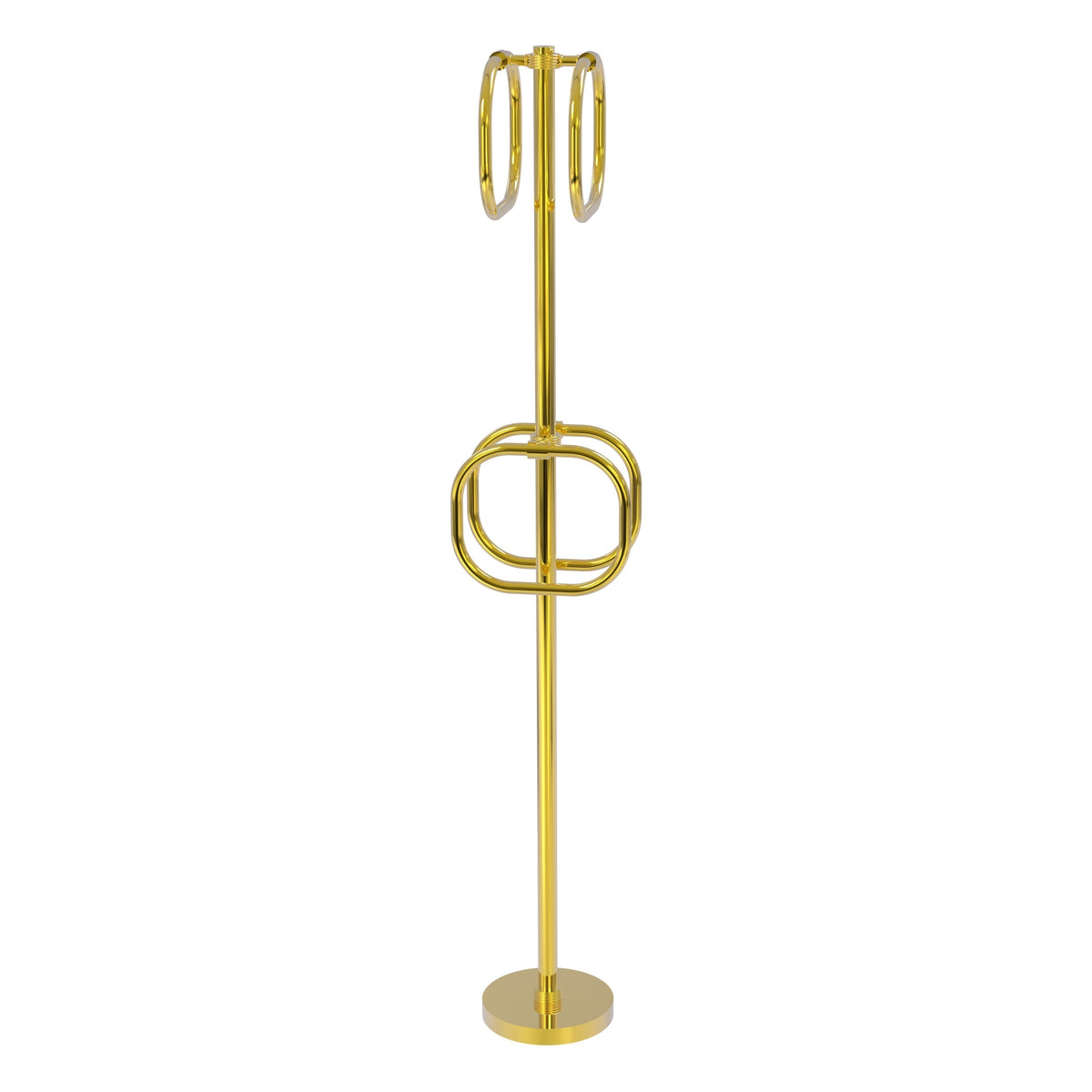 Towel Stand with 4 Integrated Towel Rings