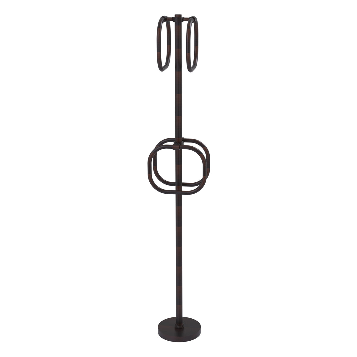 Towel Stand with 4 Integrated Towel Rings