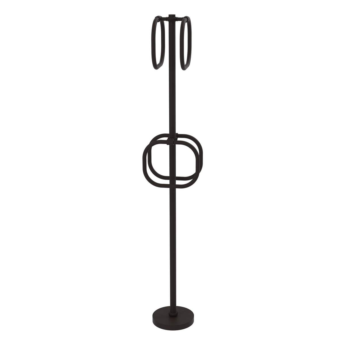 Towel Stand with 4 Integrated Towel Rings