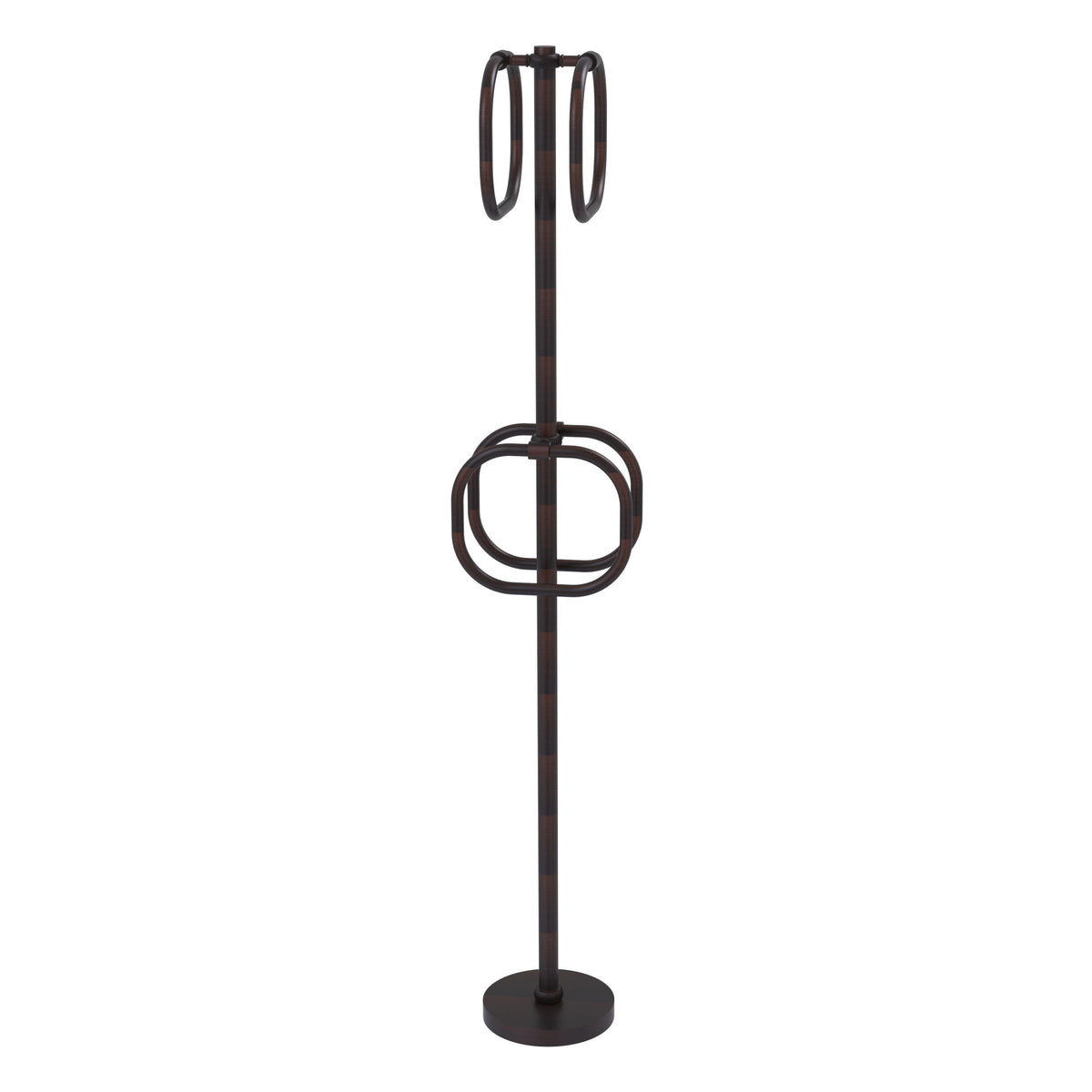 Towel Stand with 4 Integrated Towel Rings