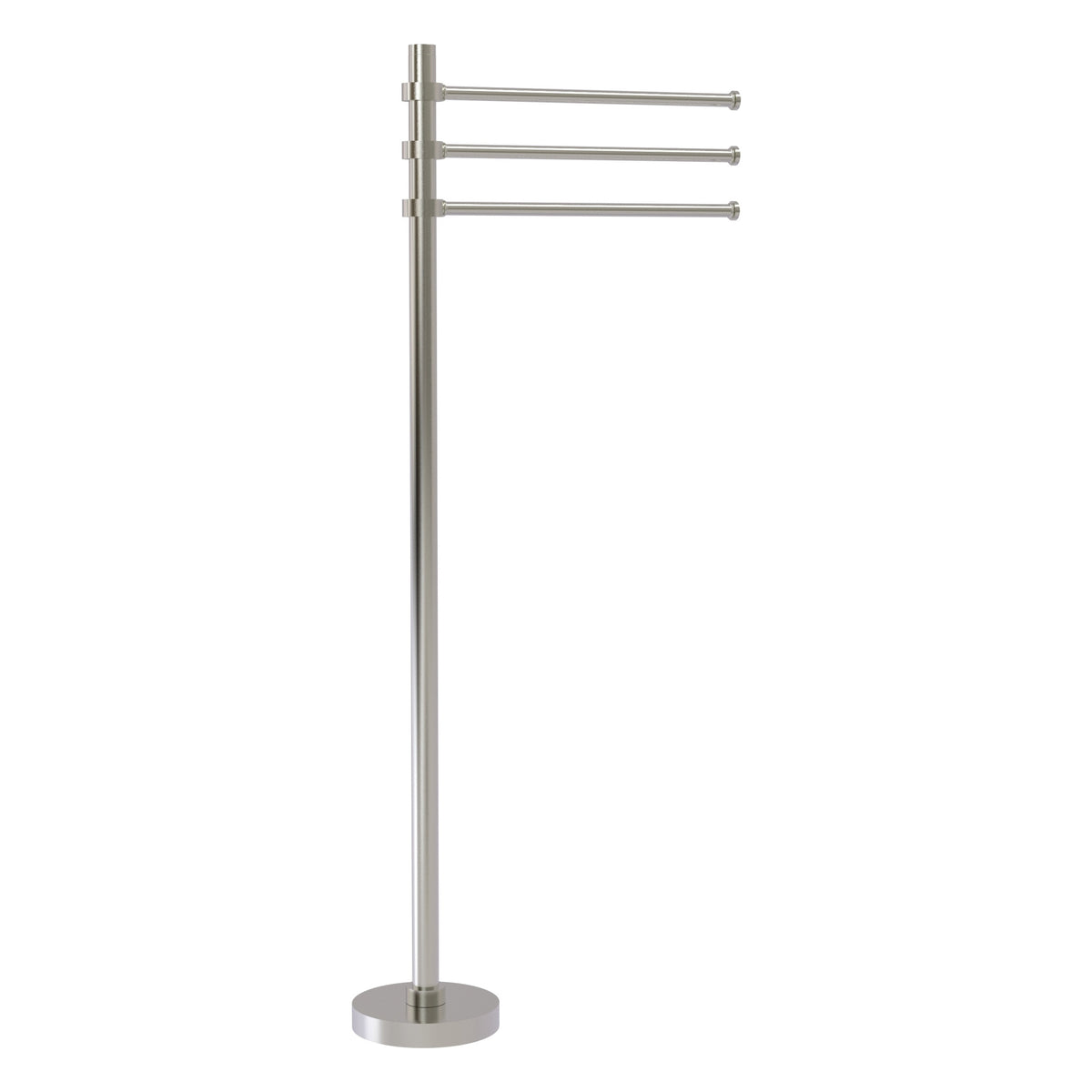 Towel Stand with 3 Pivoting 12 Inch Arms