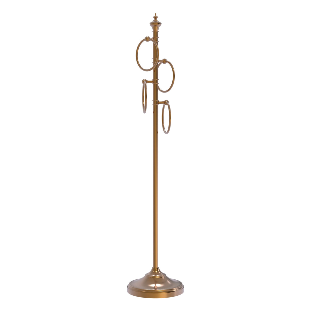 Freestanding 4 Towel Ring Stand