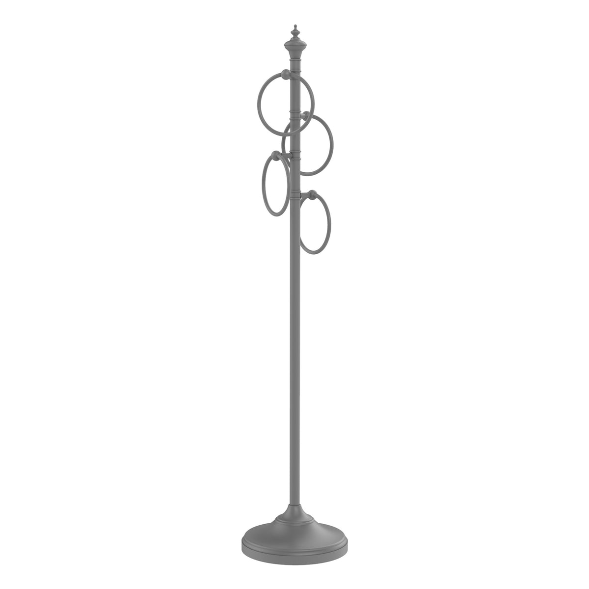 Freestanding 4 Towel Ring Stand