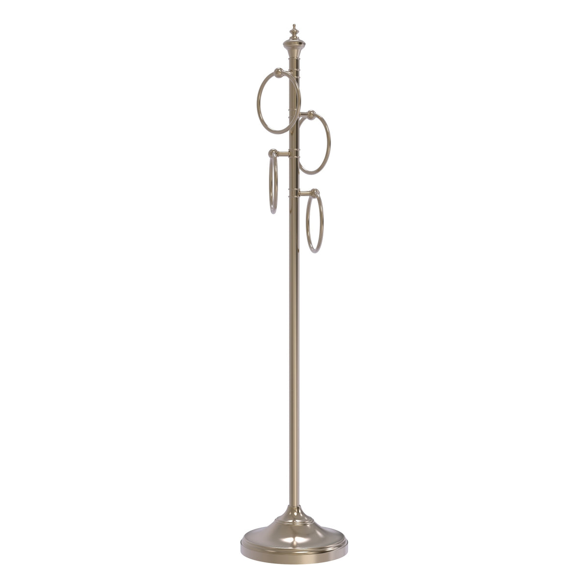 Freestanding 4 Towel Ring Stand
