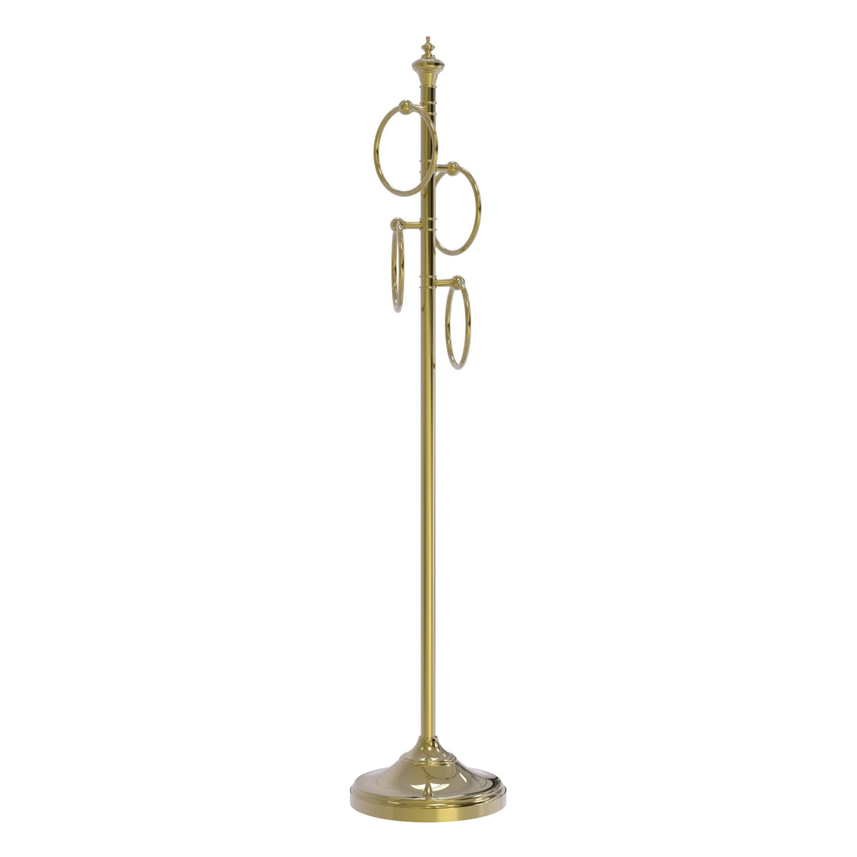 Freestanding 4 Towel Ring Stand