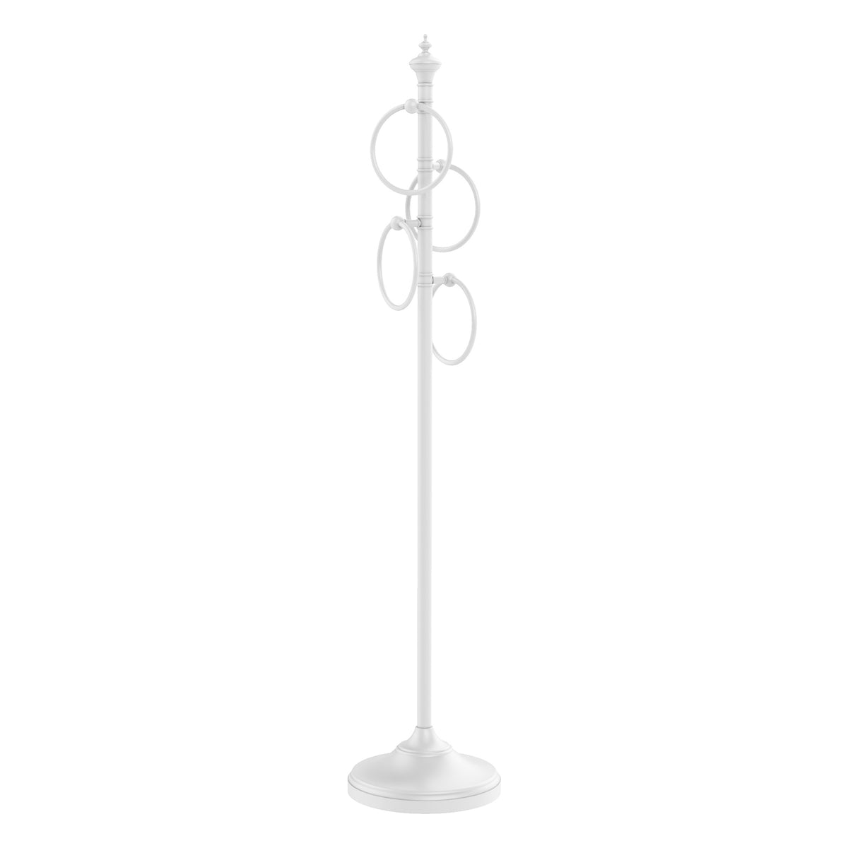 Freestanding 4 Towel Ring Stand
