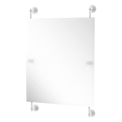 Waverly Place Collection Rectangular Frameless Rail Mounted Mirror