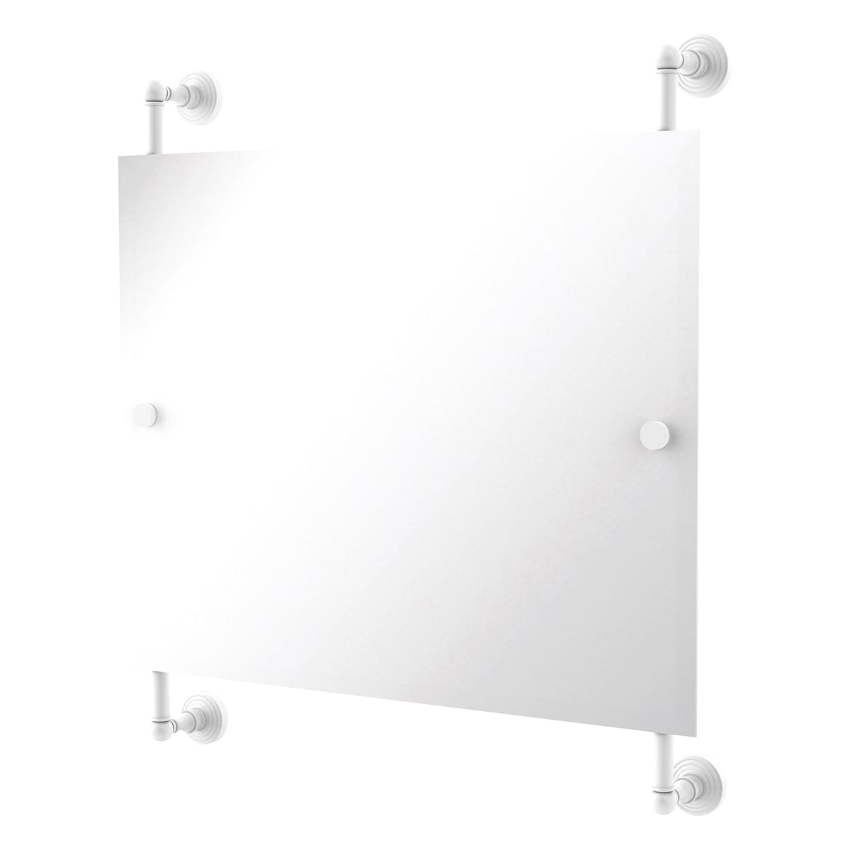 Waverly Place Landscape Rectangular Frameless Rail Mounted Mirror