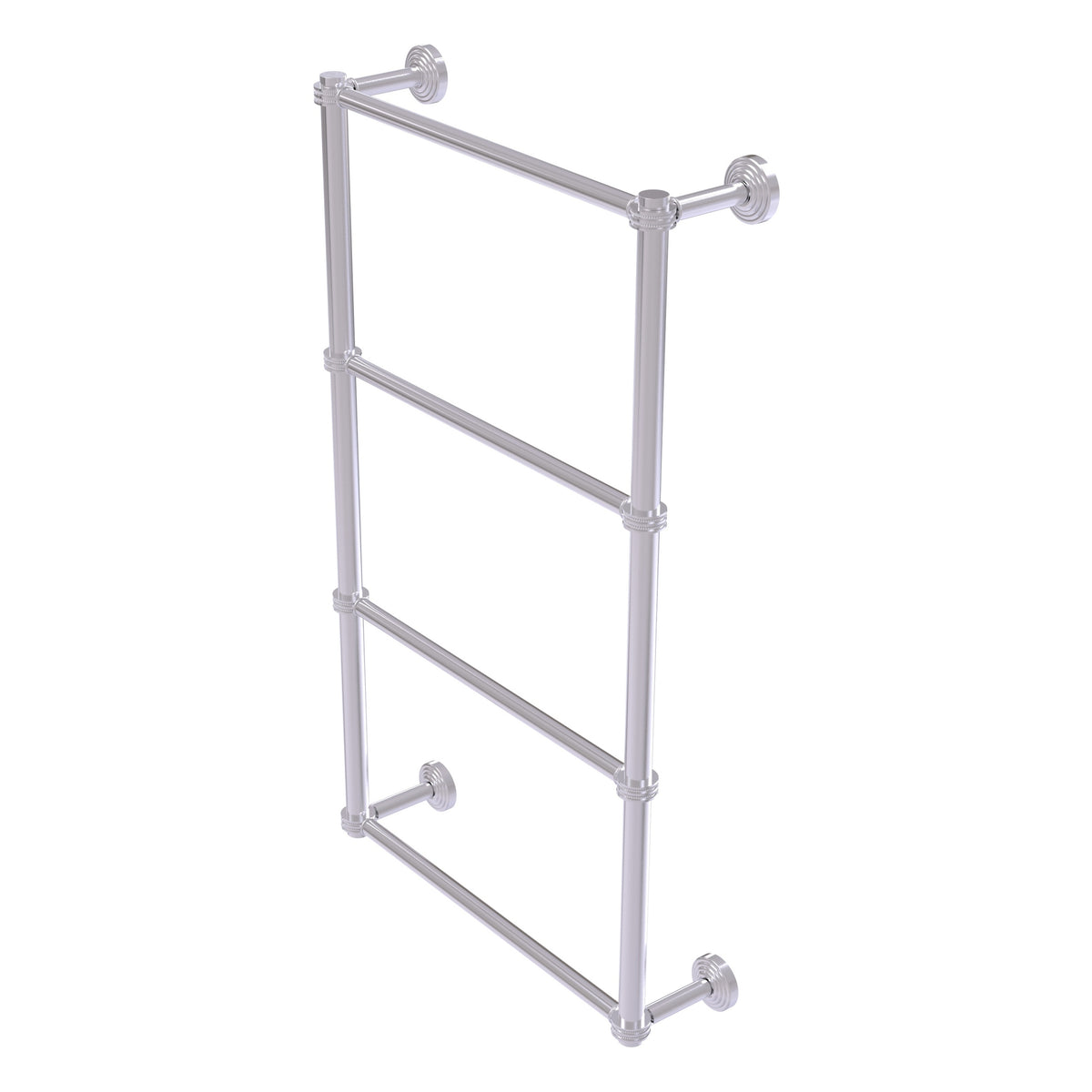 Waverly Place Collection 4 Tier Ladder Towel Bar with Dotted Accents
