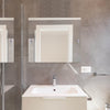 Frameless Landscape Rectangular Tilt Mirror with Beveled Edge